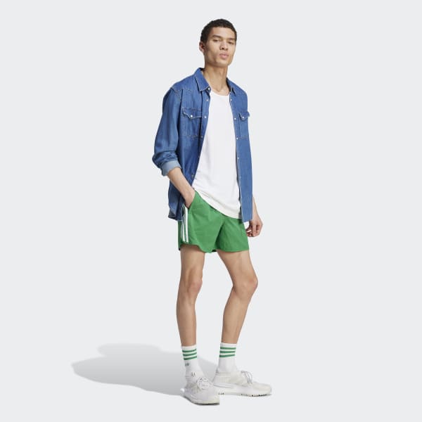 adidas Adicolor Classics Sprinter Shorts - Green | Men\'s Lifestyle | adidas  US