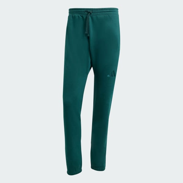 vert Pantalon fuselé standard molleton ALL SZN