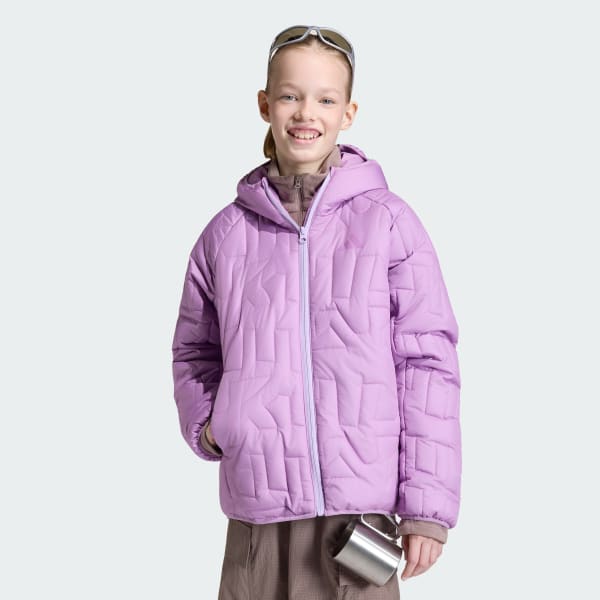Μωβ Μπουφάν Terrex Kids Xperior CLIMAWARM Padded