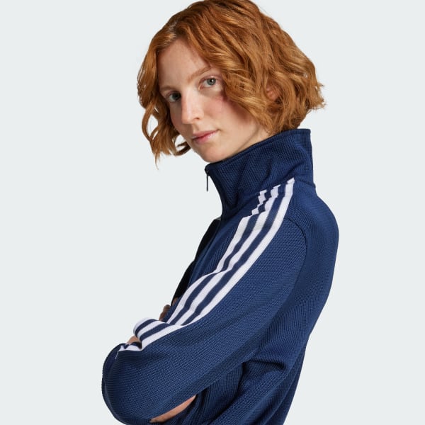 トップス adidas originals w firebirdtt white Adidas FIREBIRD TT White Womens Zipper adidas