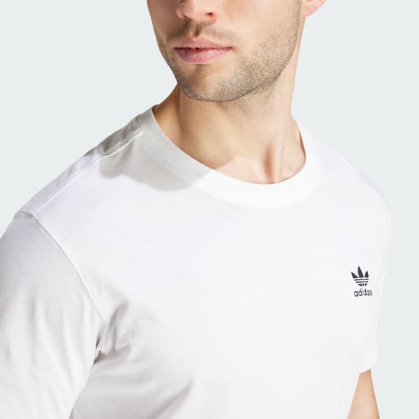 Adidas essential tee white online