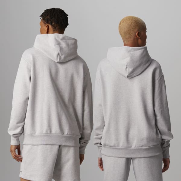 Grey Pharrell Williams Basics Hoodie (Gender Neutral) ZF401