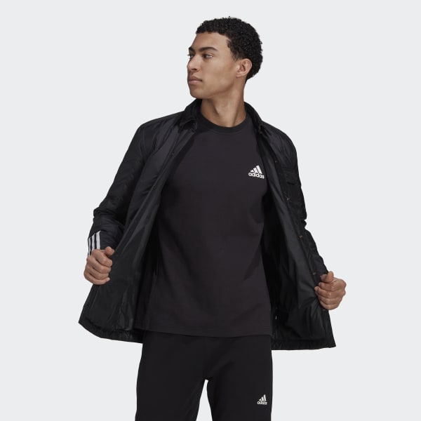 adidas Itavic 3-Stripes Lite Shirt Jacket - Black | adidas Canada