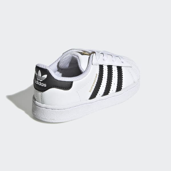 Toddler Superstar Cloud White and Core Black Shoes | FU7717 | adidas US
