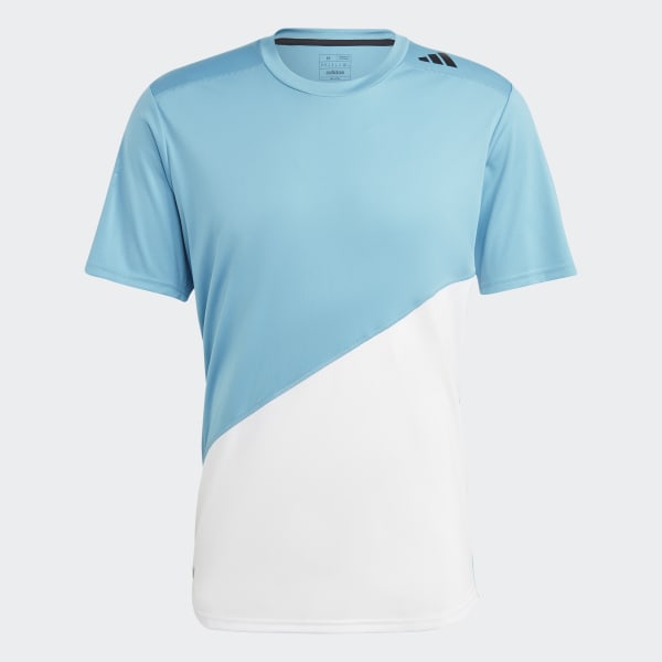 Azul Playera de Running Made To Be Remade