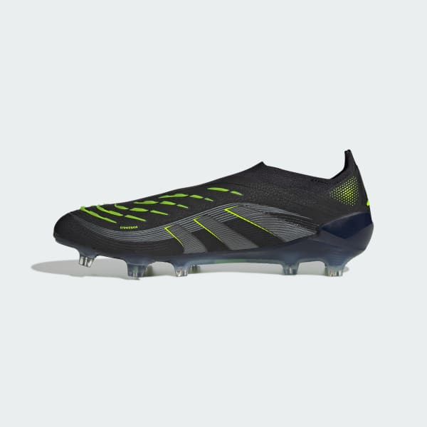adidas Predator Elite Laceless Firm Ground Cleats - Black