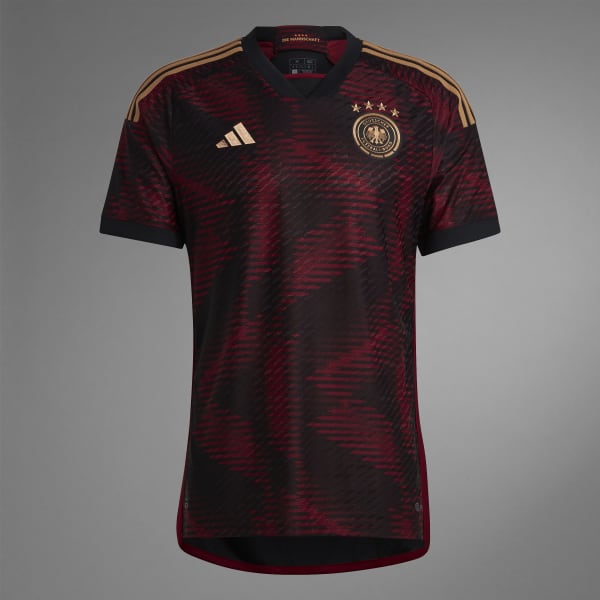 Black Germany 22 Away Authentic Jersey GY459