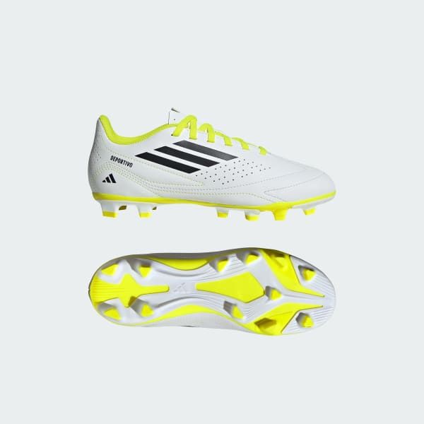 White Deportivo III Flexible Ground Boots Kids