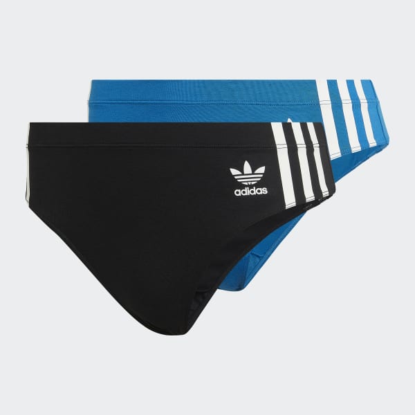 cierna Tangá Adicolor Comfort Flex Cotton Wide Side (2 páry) HPO17
