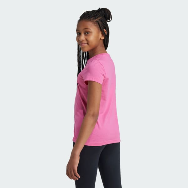 Rosado Polera Essentials Logo Grande Algodón