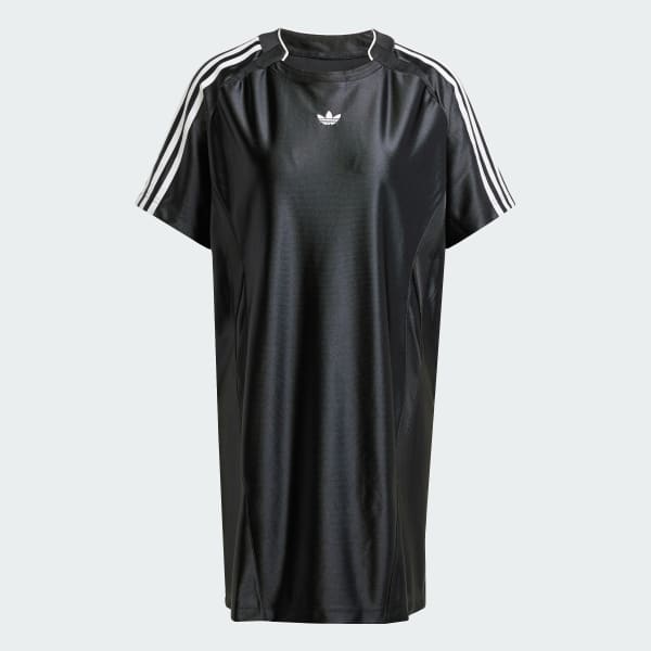 Black Adicolor Teamgeist Tee Dress