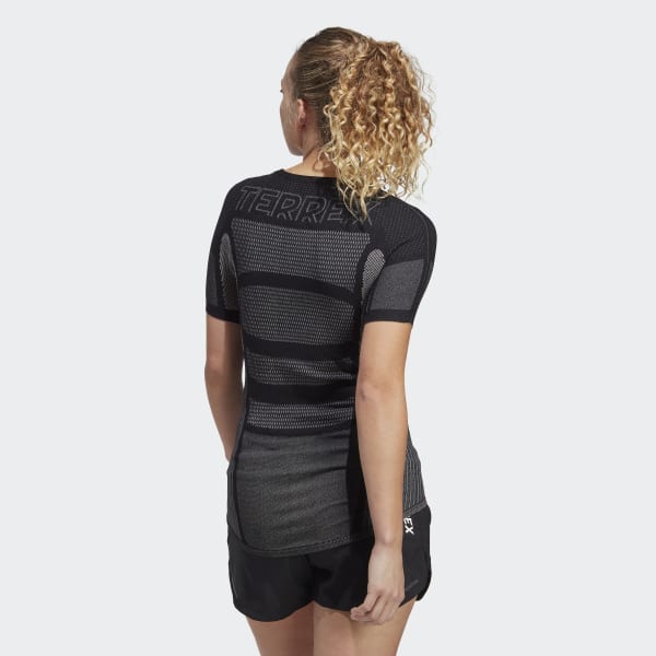 zwart Terrex DRYNAMO™ Short Sleeve Baselayer Tee