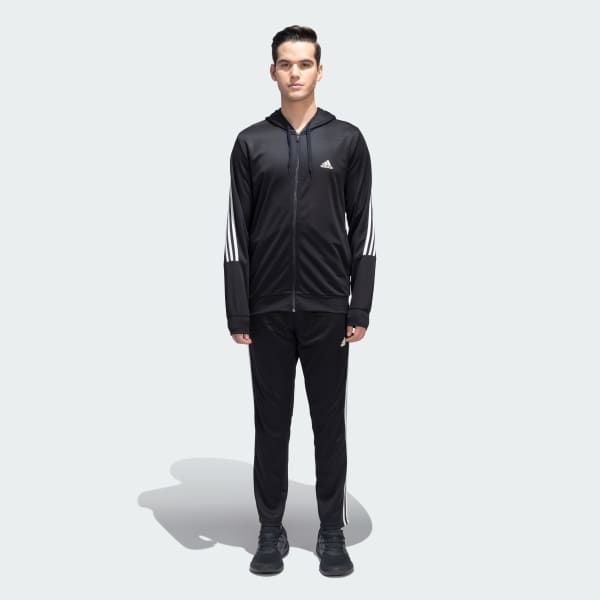 adidas 3 STRIPES DOUBLEKNIT TRACKSUIT Black adidas India