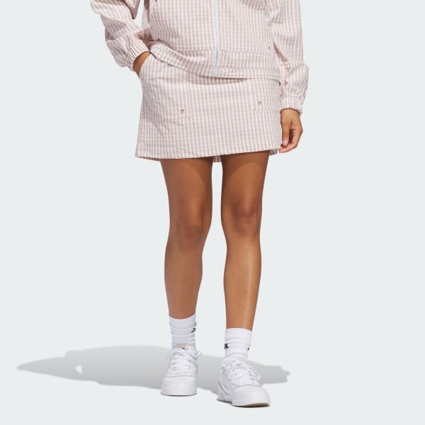 Brown Ultimate365 Gingham Skort