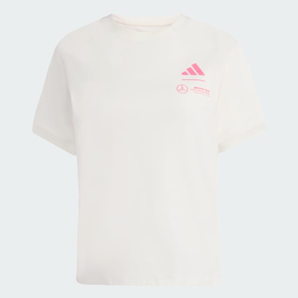White Mercedes - AMG Petronas Formula One Team Summer Graphic Tee