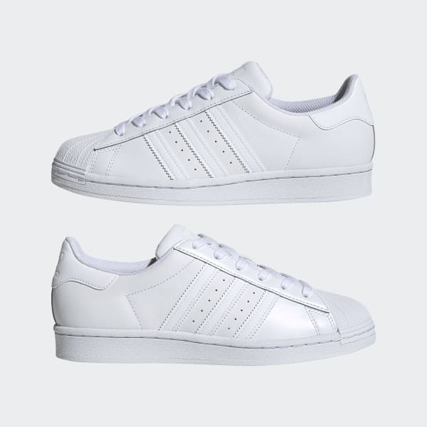 White Superstar Shoes JOA82