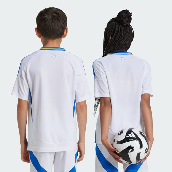 Blanc Maillot Domicile Leeds United FC 24/25 Enfants