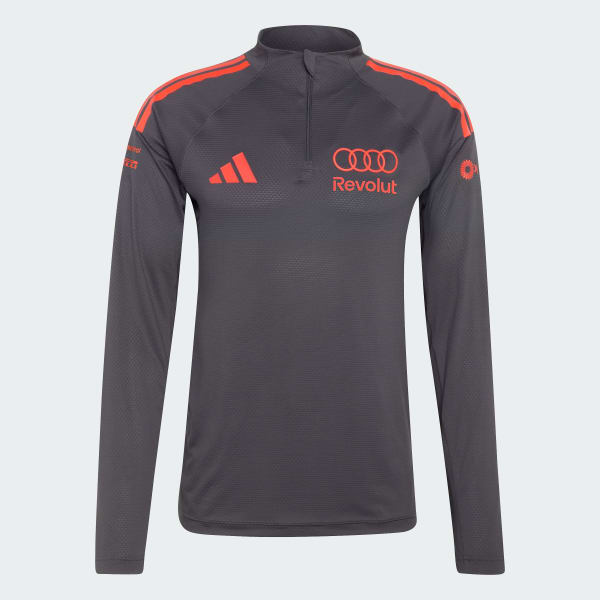 Svart AUDI REVOLUT F1 TEAM MECHANICS 1/4 ZIP