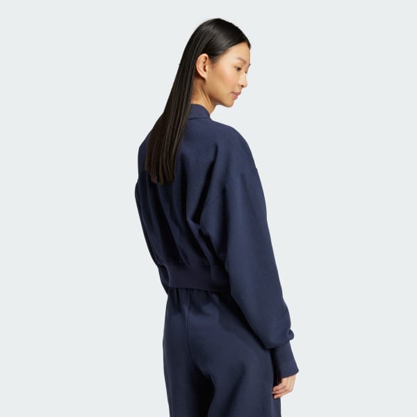 Blue ALL SZN Rib Track Jacket