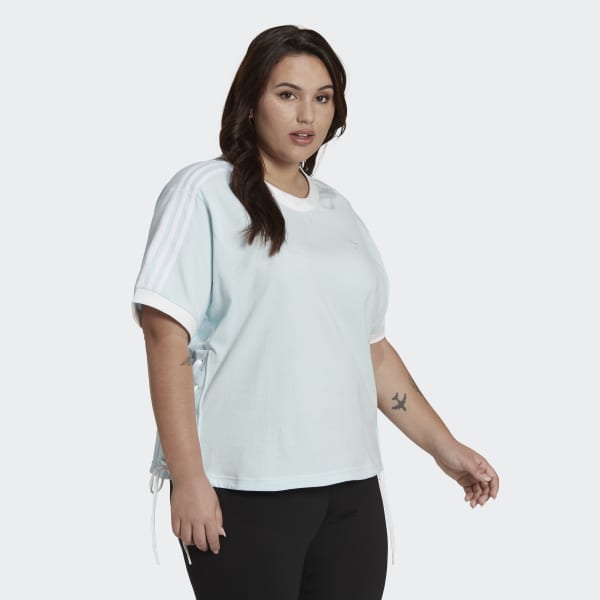 Niebieski Always Original Laced Tee (Plus Size)