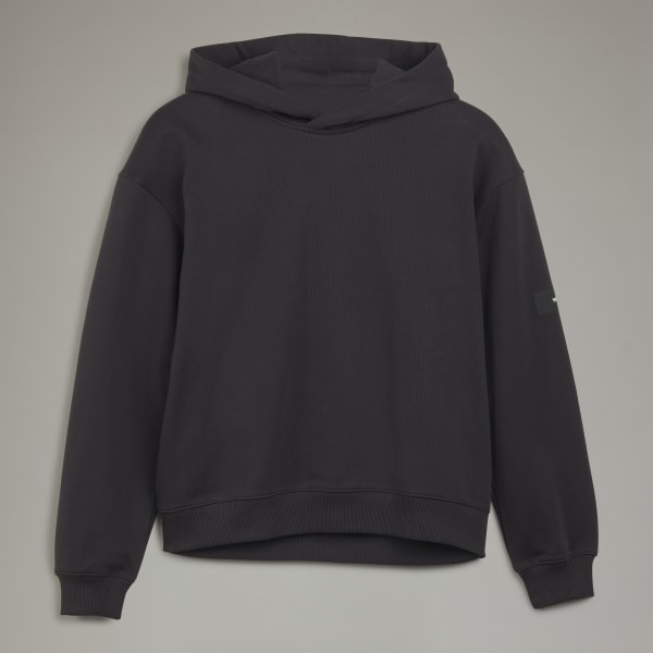 Preto Moletom Capuz Organic Cotton Terry Boxy Y-3