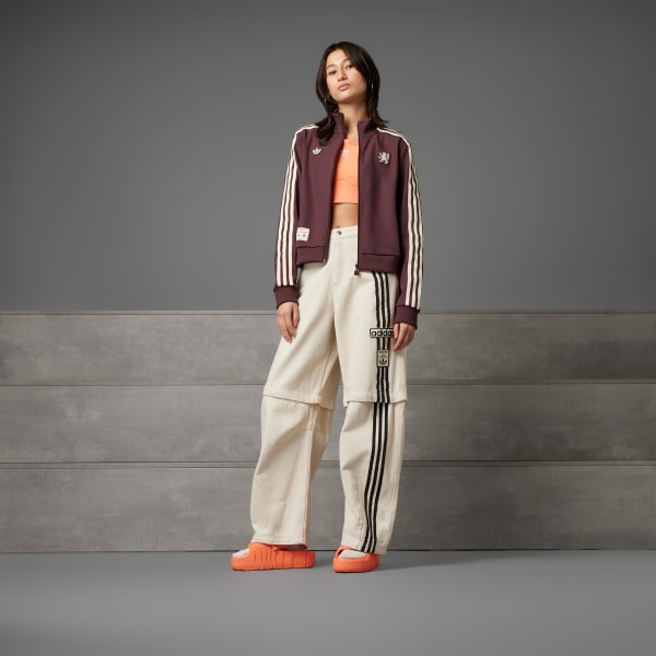 Burgundy Olympique Lyonnais Terrace Icons træningsoverdel