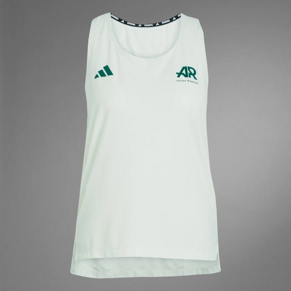 adidas Runners CLIMACOOL Singlet - Green | adidas Vietnam
