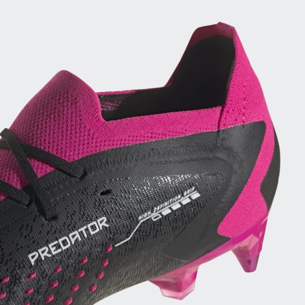 Bota de fútbol Predator Accuracy.1 Low césped natural húmedo - Negro adidas