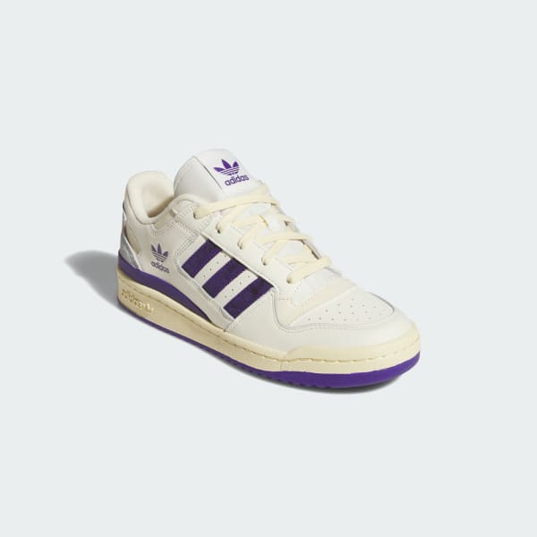 White Forum Low CL Shoes