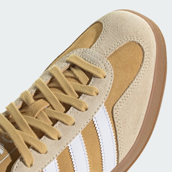 adidas Gazelle Indoor Shoes - Beige | Free Shipping with