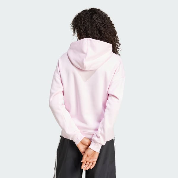 Pink Essentials Small Logo Feel Cozy Hoodie