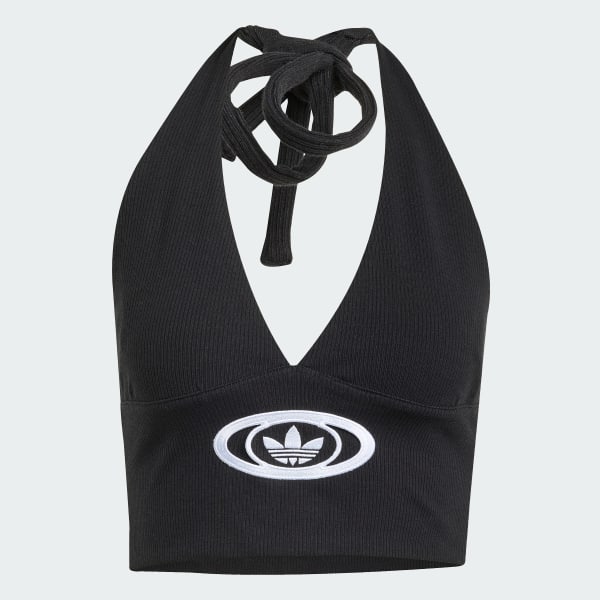 Black adidas Originals Campus 2000 V Top