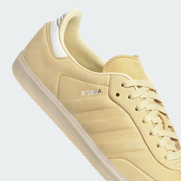 Adidas samba white outlet yellow