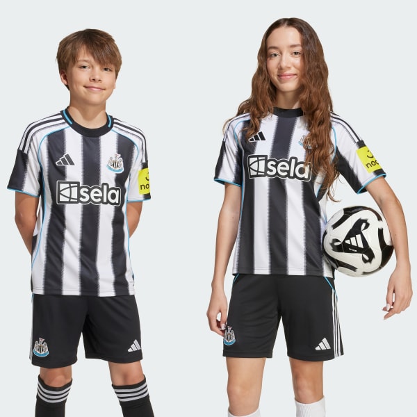 Schwarz Newcastle United FC 25/26 Kids Heimtrikot