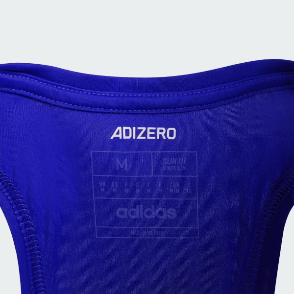 Blue 서울마라톤 러닝 싱글렛 M