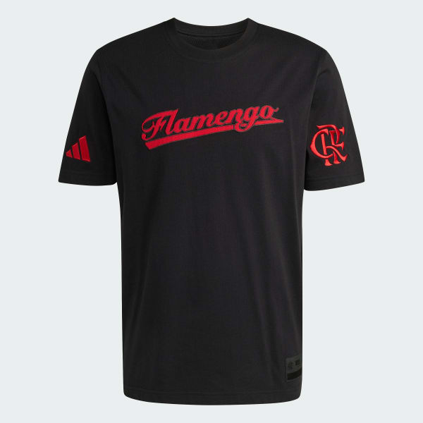 Preto Camiseta CR Flamengo US Pack