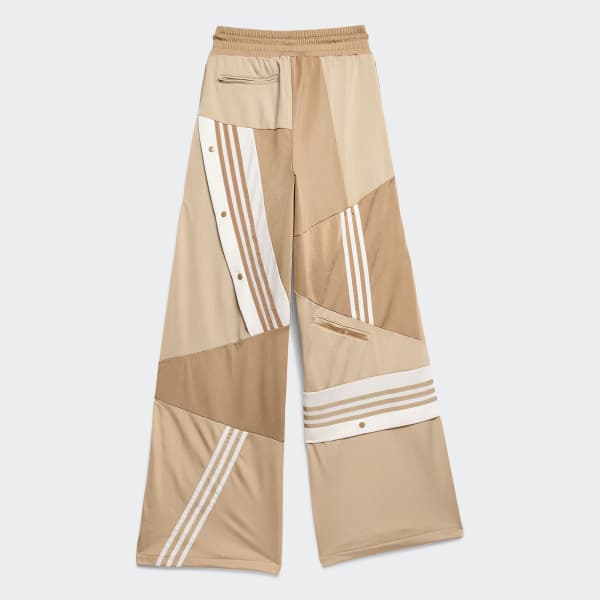 adidas originals x danielle cathari deconstructed track pants in beige khaki