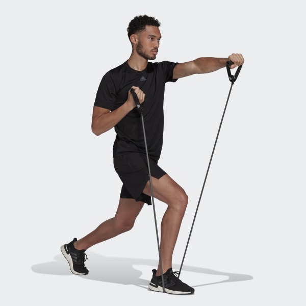 Black HIIT Engineered Training Tee