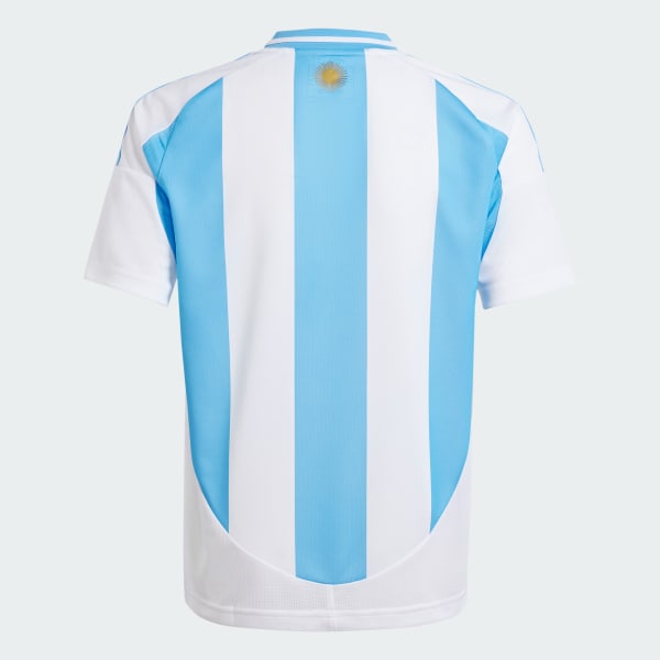 Blanco Camiseta Local Selección Argentina 24 Niños