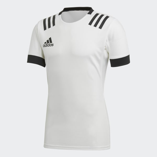 White 3-Stripes Jersey