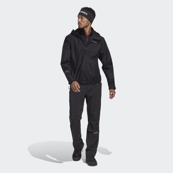 Sort Terrex Multi RAIN.RDY 2-Layer regnjakke