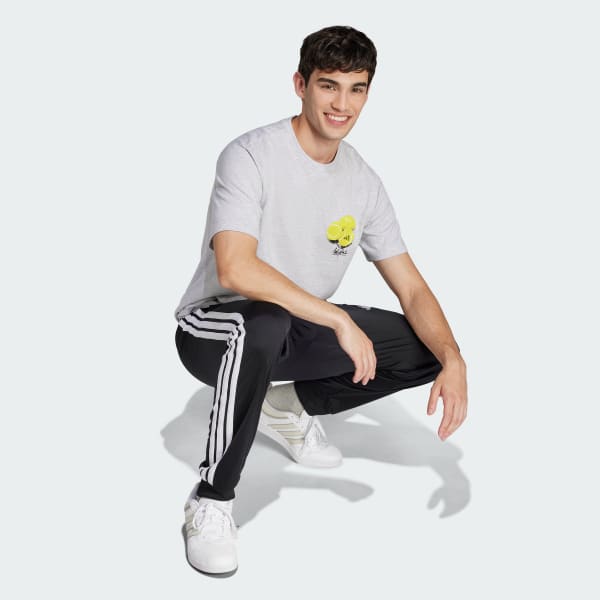 Gris Camiseta Lounge Still Life Lemons Estampado