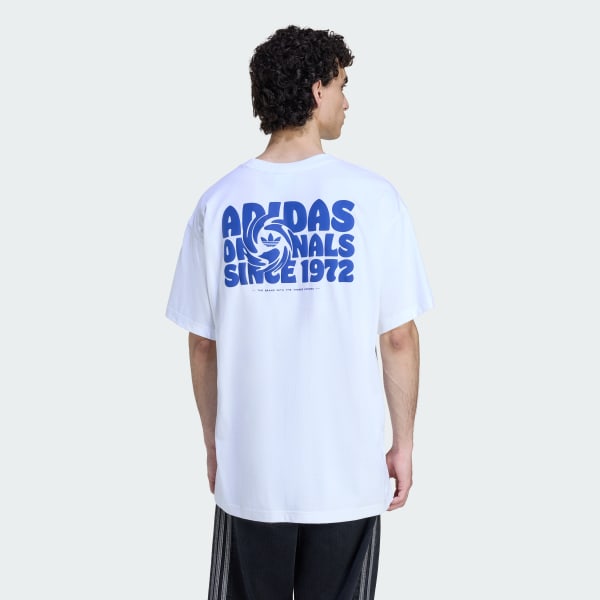 Λευκό REVTEXT GFX Μπλουζάκι 
