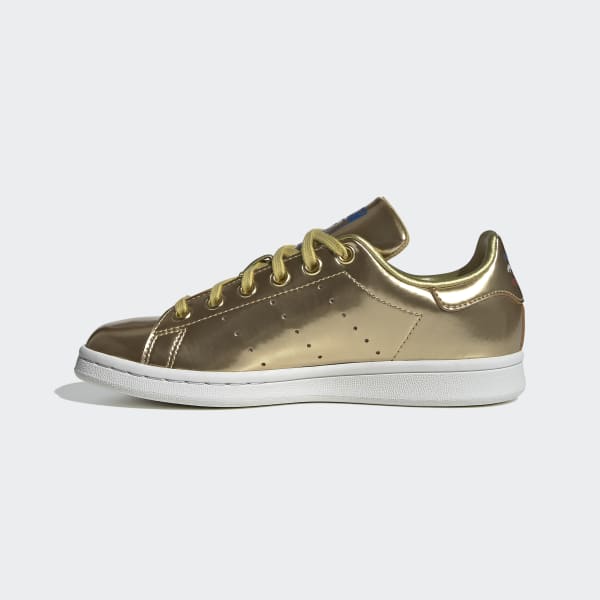 adidas stan smith gold metallic