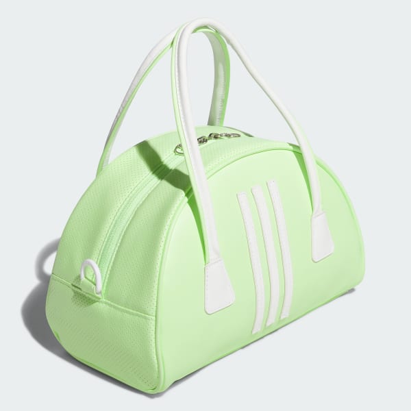 Green 3-Stripes Round Bag