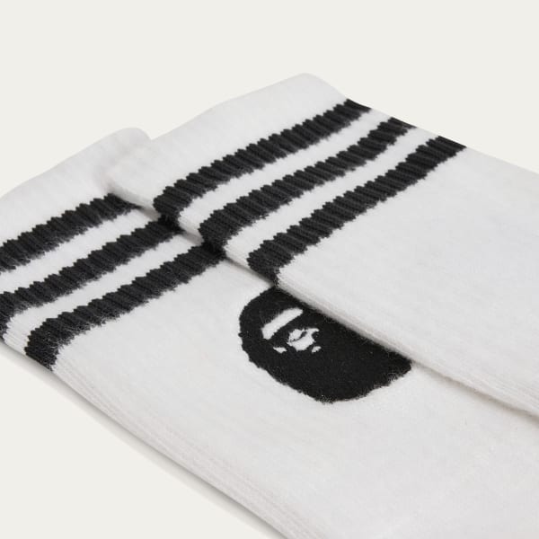 White BAPE Socks