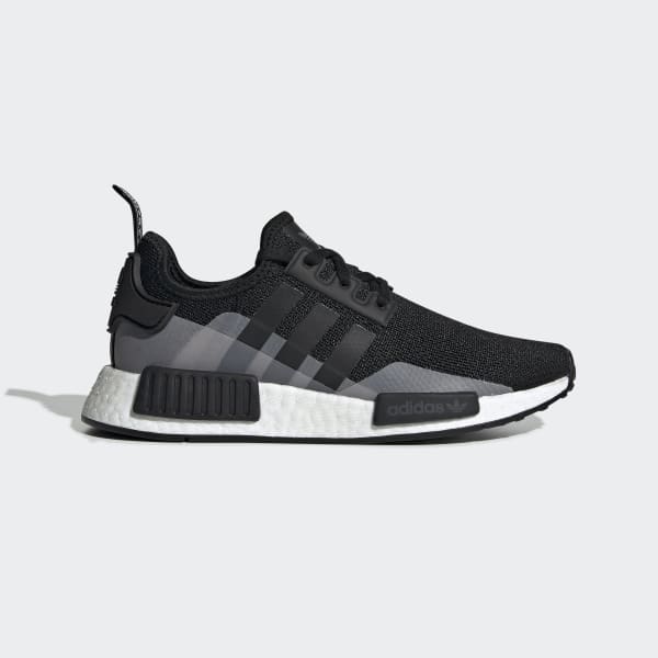 Kids NMD R1 Black and Grey Shoes | adidas US