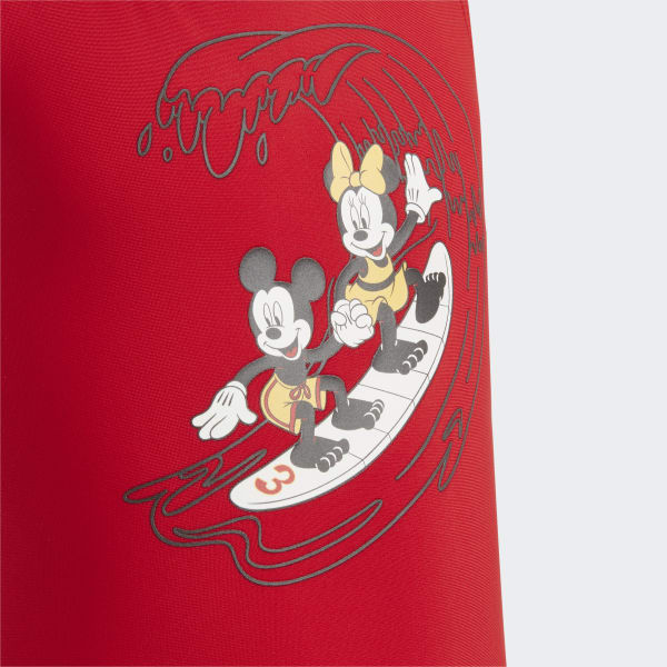 cervená Plavky adidas x Disney Minnie Mouse Surf
