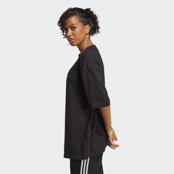 zwart Future Icons Badge of Sport Boyfriend T-shirt