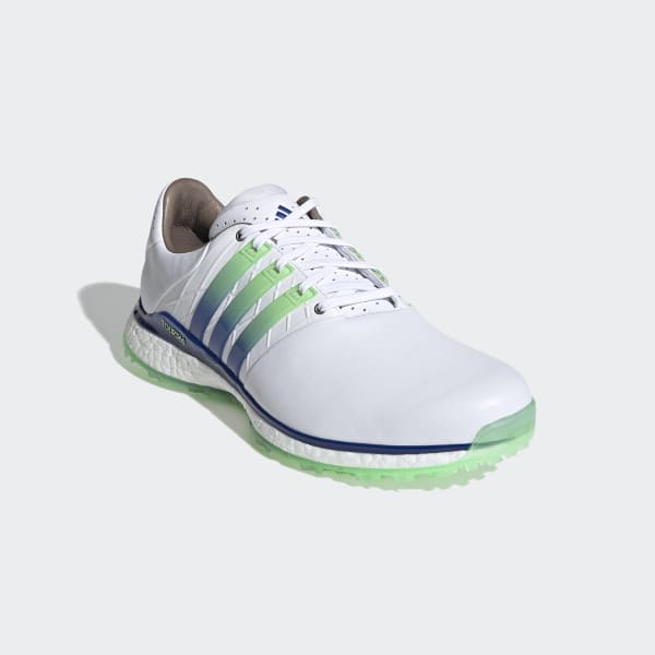adidas Tour360 XT-SL 2 Golf Shoes - White/Royal/Mint EG4883 - The 